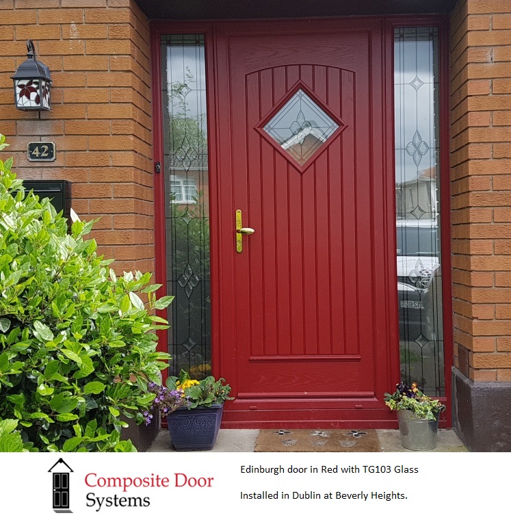 Composite Doors - The-Palladio-Edinburgh-Door-in-Red.