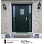 Monasterevin Doors – Green T&G Composite Door installed at Barrow View, Inchacooly, Monasterevin