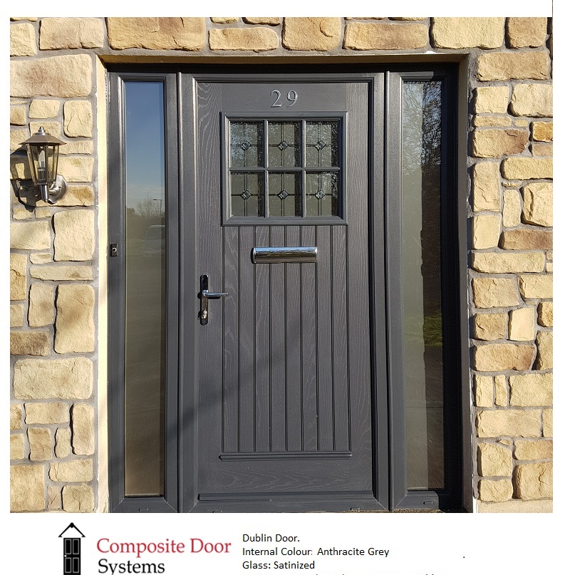 grey composite door from the palladio range of doors