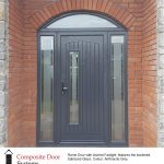 Composite Arched Door with installed at The Paddocks, Kildangan, County Kildare
