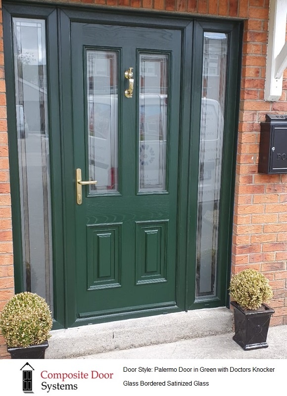 green composite door