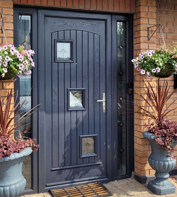 grey composite door